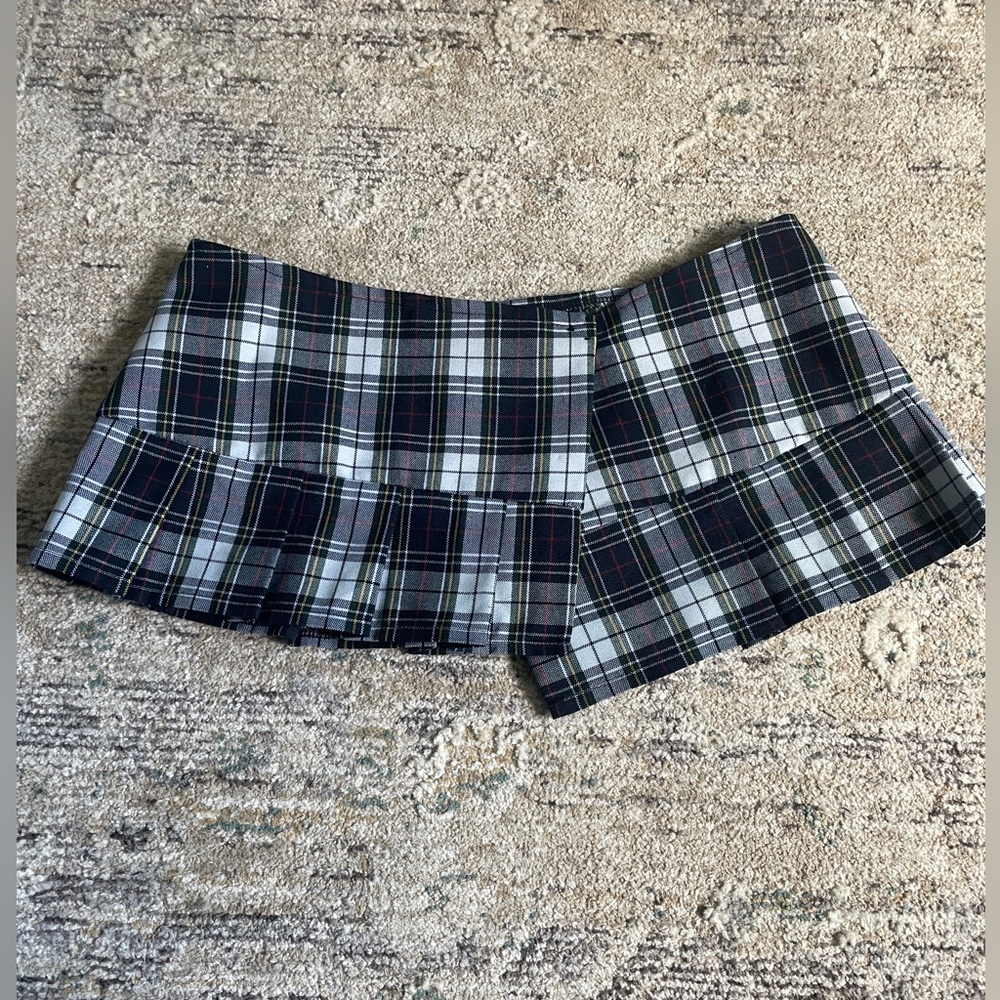 Plaid Women's Mini Skirt